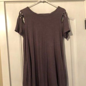 Just Above the Knee Dress with Pockets